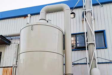 安徽太湖某公司廢氣處理系統